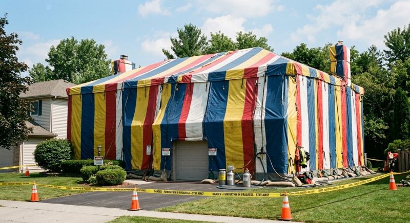 Tent Fumigation in Toledo, OH