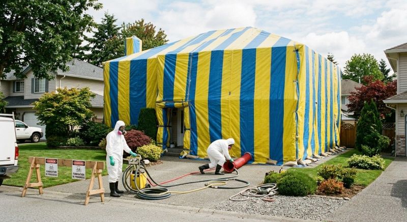 Tent Fumigation in Madison, WI