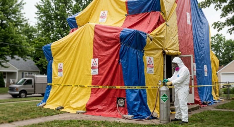 Tent Fumigation in Coeur D Alene, ID