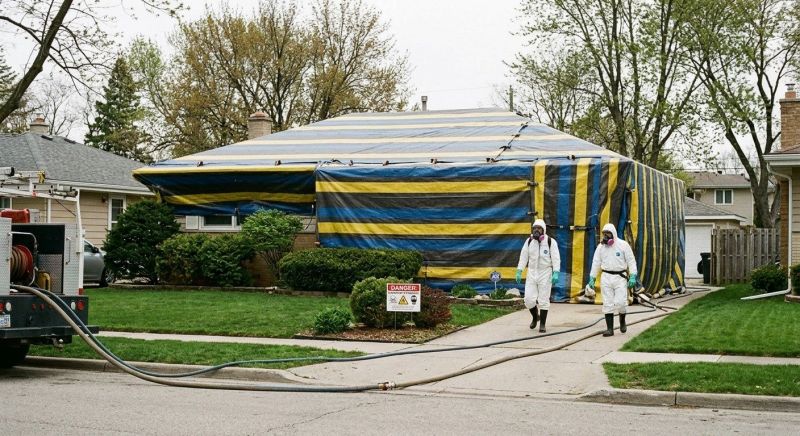 Termite Tenting in Fayetteville, NC