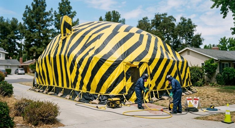 Termite Tenting in Coeur D Alene, ID